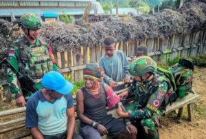 Pos TNI Malagayneri Gelar Pengobatan Gratis untuk Warga Luwanom