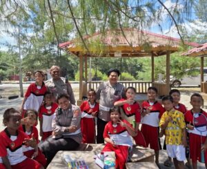 Polresta Jayapura Gelar Taman Baca, Edukasi Anak tentang Keselamatan Berlalu Lintas