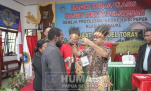 Staf Ahli Gubernur Papua Selatan Ajak GPI Merauke Bersatu Bergandengan Tangan Layani Jemaat