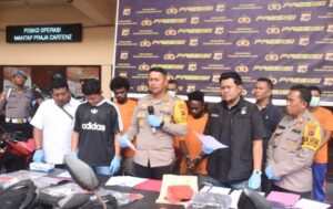 Empat Pemuda yang Viral di Media Sosial Ganggu Ketertiban Umum Ditetapkan Sebagai Tersangka Pengrusakan