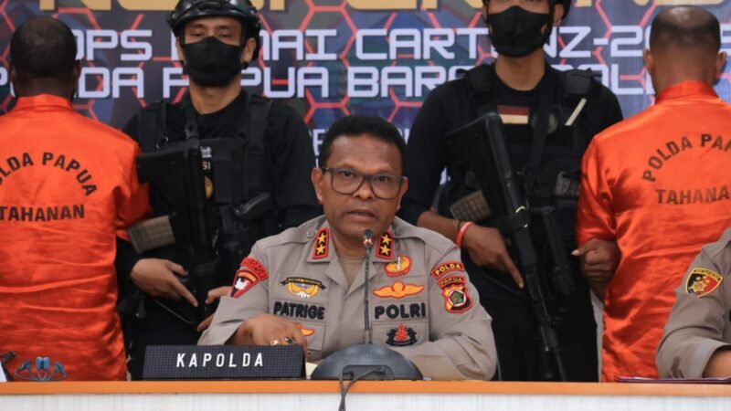 Empat Polda Gagalkan Penyelundupan Senpi ke KKB Papua, Tujuh Orang Ditangkap