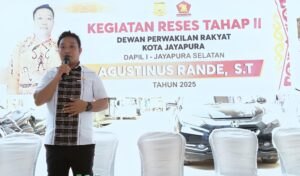 Agustinus Rande Gelar Reses di Ardipura III, Ungkap Perjalanan Tak Terduga Menjadi Anggota DPRK Jayapura