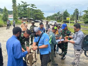 BNNP Papua dan PLBN Skouw Gelar Razia Narkotika Peringati HANI 2025