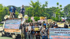 Mahasiswa Asal Puncak Papua Demo di Kemendagri, Soroti Militerisasi dan Krisis Kemanusiaan