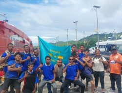 Tim Pertina Kepulauan Yapen Dilepas ke Kejurda Pace Boxing Cup I di Jayapura