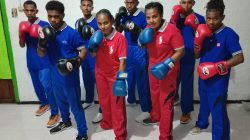 13 Petinju Yapen Siap Tampil di Pace Boxing Cup I di Kota Jayapura