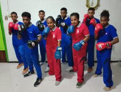 13 Petinju Yapen Siap Tampil di Pace Boxing Cup I di Kota Jayapura
