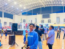 Gardenia Olin Rumbarar dari Biak Numfor, Petinju Terbaik Putri Kejurda Pace Boxing Cup I