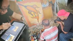 Pameran Karya Impact Papua Menampilkan Ilustrasi Digital Karya Jeane Marien dan Fotografi Karya Yosin Kogoya