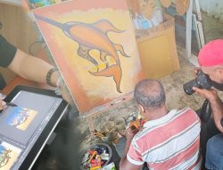 Pameran Karya Impact Papua Menampilkan Ilustrasi Digital Karya Jeane Marien dan Fotografi Karya Yosin Kogoya