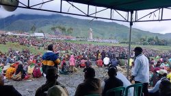 Sejarah Baru, CPNS dan PPPK Puncak Jaya Gelar Syukuran Bakar Batu, PSI Beri Apresiasi
