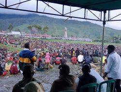 Sejarah Baru, CPNS dan PPPK Puncak Jaya Gelar Syukuran Bakar Batu, PSI Beri Apresiasi